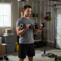 Set gantere HMS HL02 2x5kg (Black) Thumb