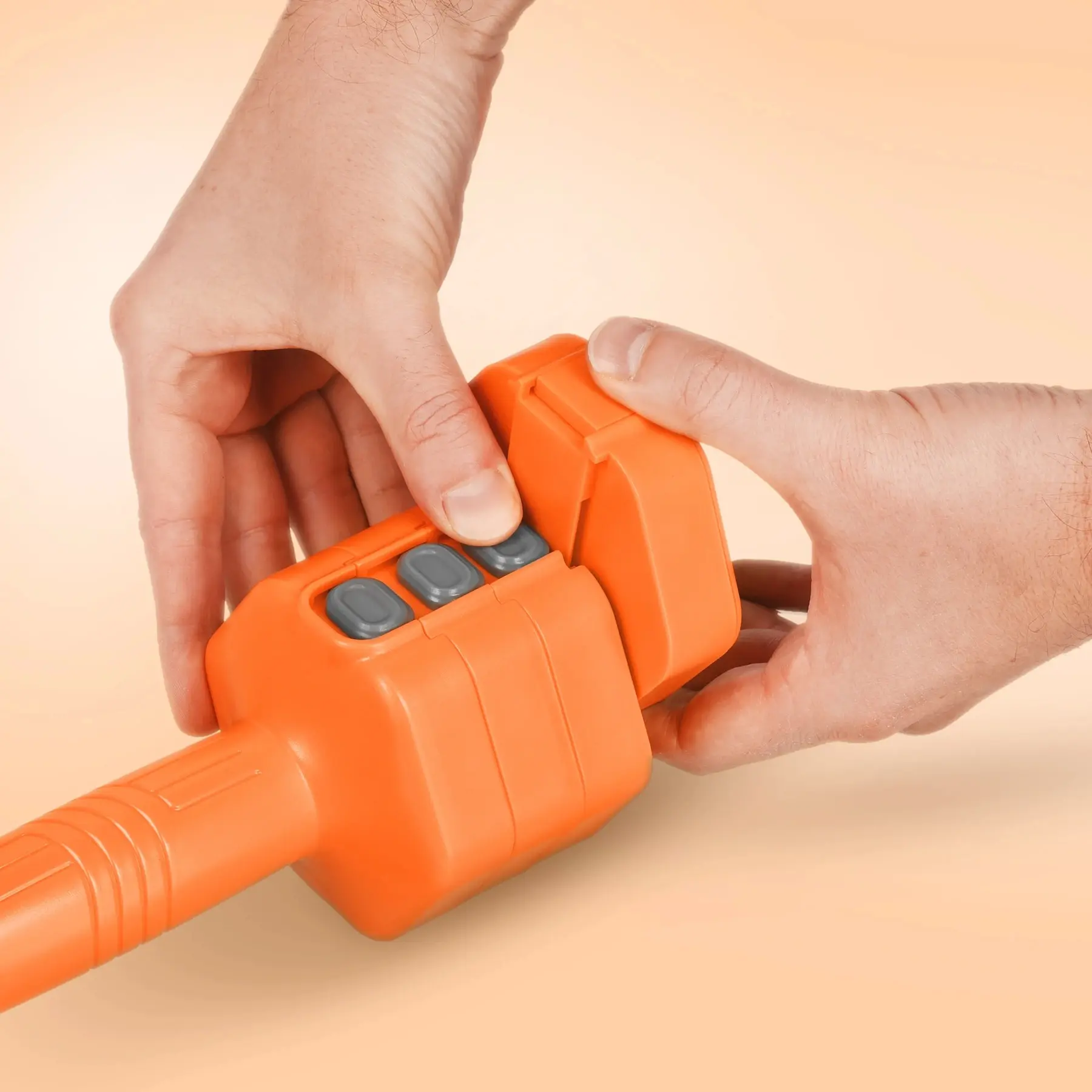 Set gantere HMS HL03 2x2.5kg (Orange) - 4