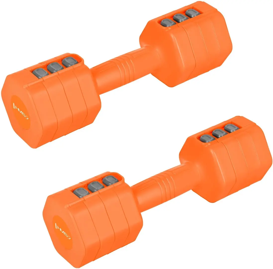 Set gantere HMS HL03 2x2.5kg (Orange)