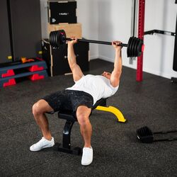 Набор гантели + штанга 2в1 HMS SGR40 Pro 40kg (Black/Red) Thumb