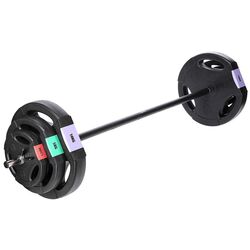 Набор гантели-штанга 2в1 HMS SGSP60 62kg (Black) Thumb