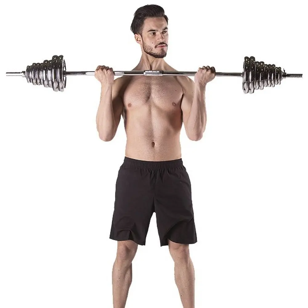 Набор гантели-штанга 2в1 HMS STC50 2х25kg (Black)