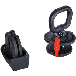 Набор гантели + штанга + гири 3в1 HMS SGR18 (Black/Red) Thumb