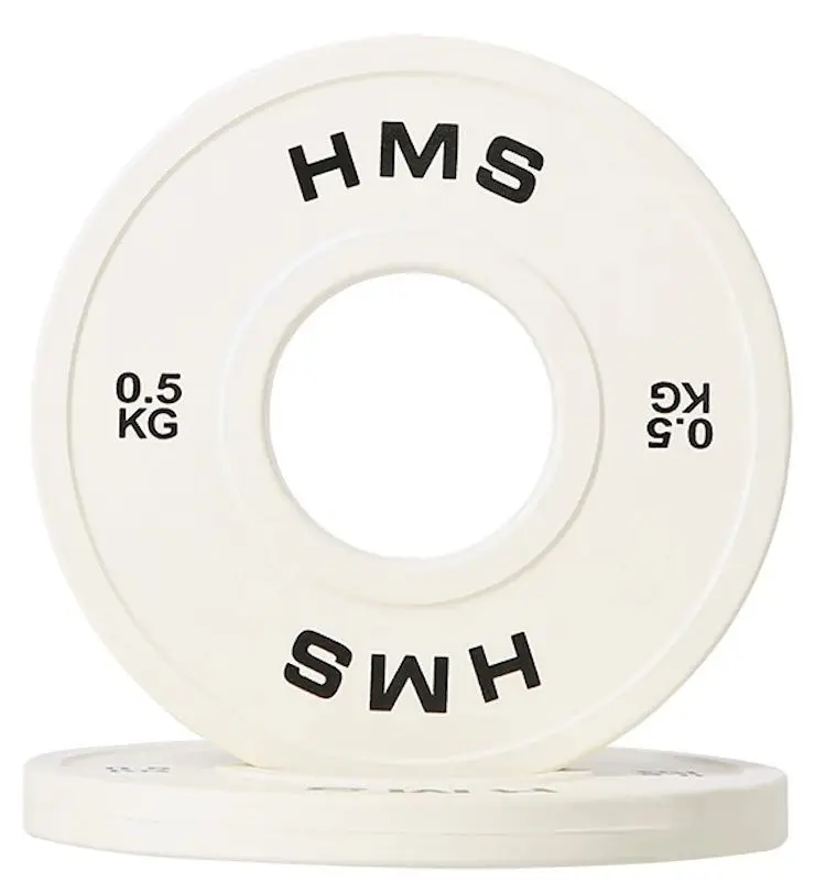 Набор олимпийских дисков Hms CBRS05 2x0.5kg (White) - 2