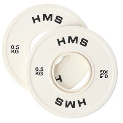 Набор олимпийских дисков Hms CBRS05 2x0.5kg (White)