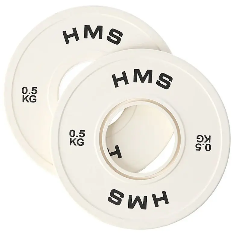 Набор олимпийских дисков Hms CBRS05 2x0.5kg (White)