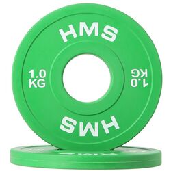 Набор олимпийских дисков Hms CBRS10 2x1kg (Green) Thumb