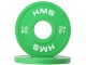 Набор олимпийских дисков Hms CBRS10 2x1kg (Green)