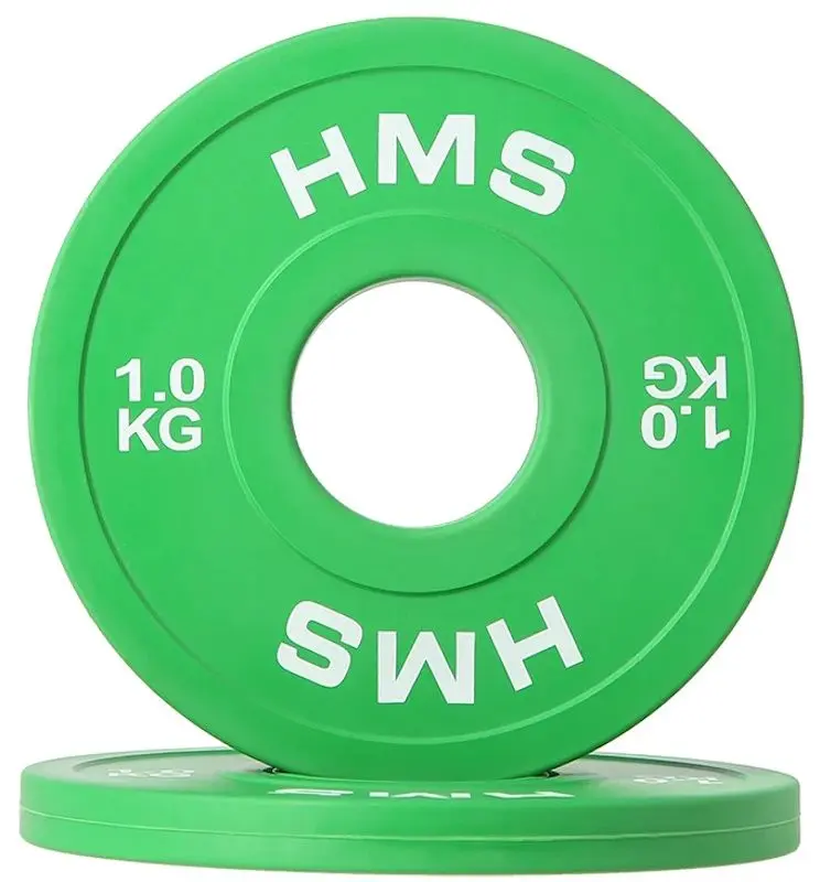 Набор олимпийских дисков Hms CBRS10 2x1kg (Green)