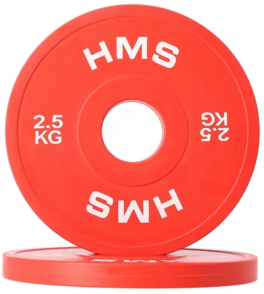 Набор олимпийских дисков Hms CBRS25 2x2.5kg (Red) - 2