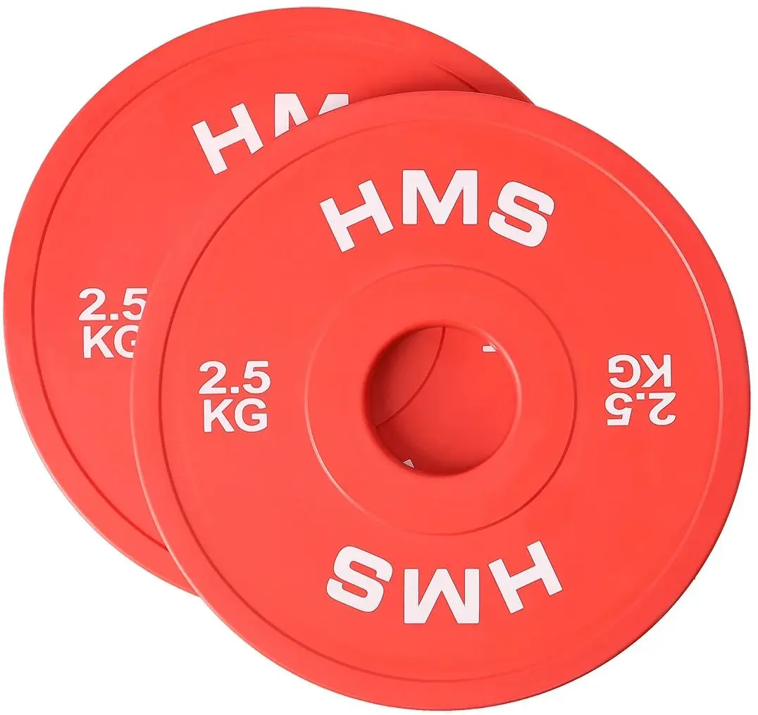 Набор олимпийских дисков Hms CBRS25 2x2.5kg (Red)