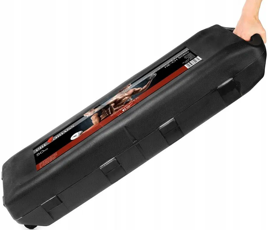 Набор штанги-гантели в чемодане HMS STC55 55кг (Black/Chrome)