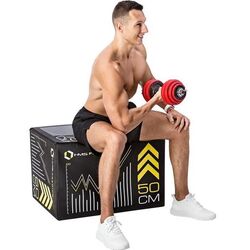 Набор штанги и гантелей HMS SGGx30 30kg (Black/Red) Thumb