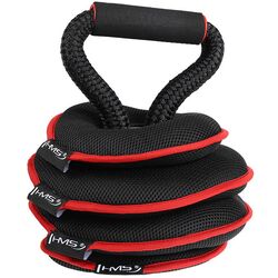 Greutate reglabila HMS KRM20 0.6-8.75 kg (Black/Red)