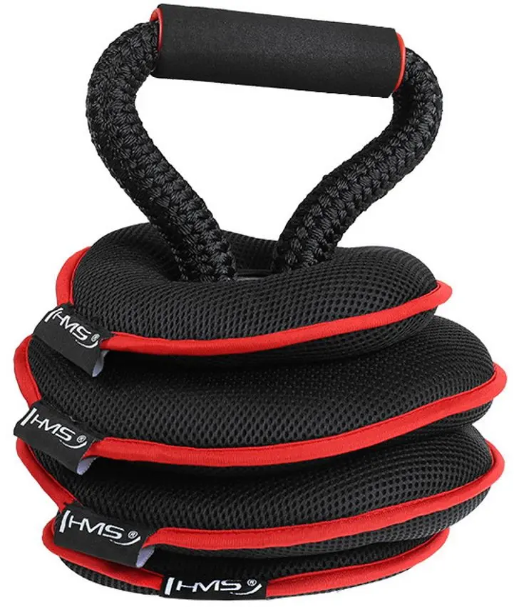 Greutate reglabila HMS KRM20 0.6-8.75 kg (Black/Red)