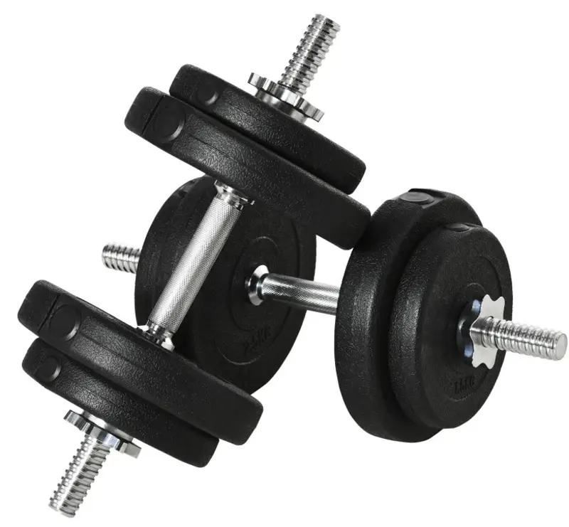 Гантель HomCom 25kg (Black/Silver)