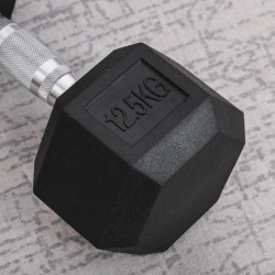 Гантель Homcom A91-020V01 12.5kg (Black) Thumb