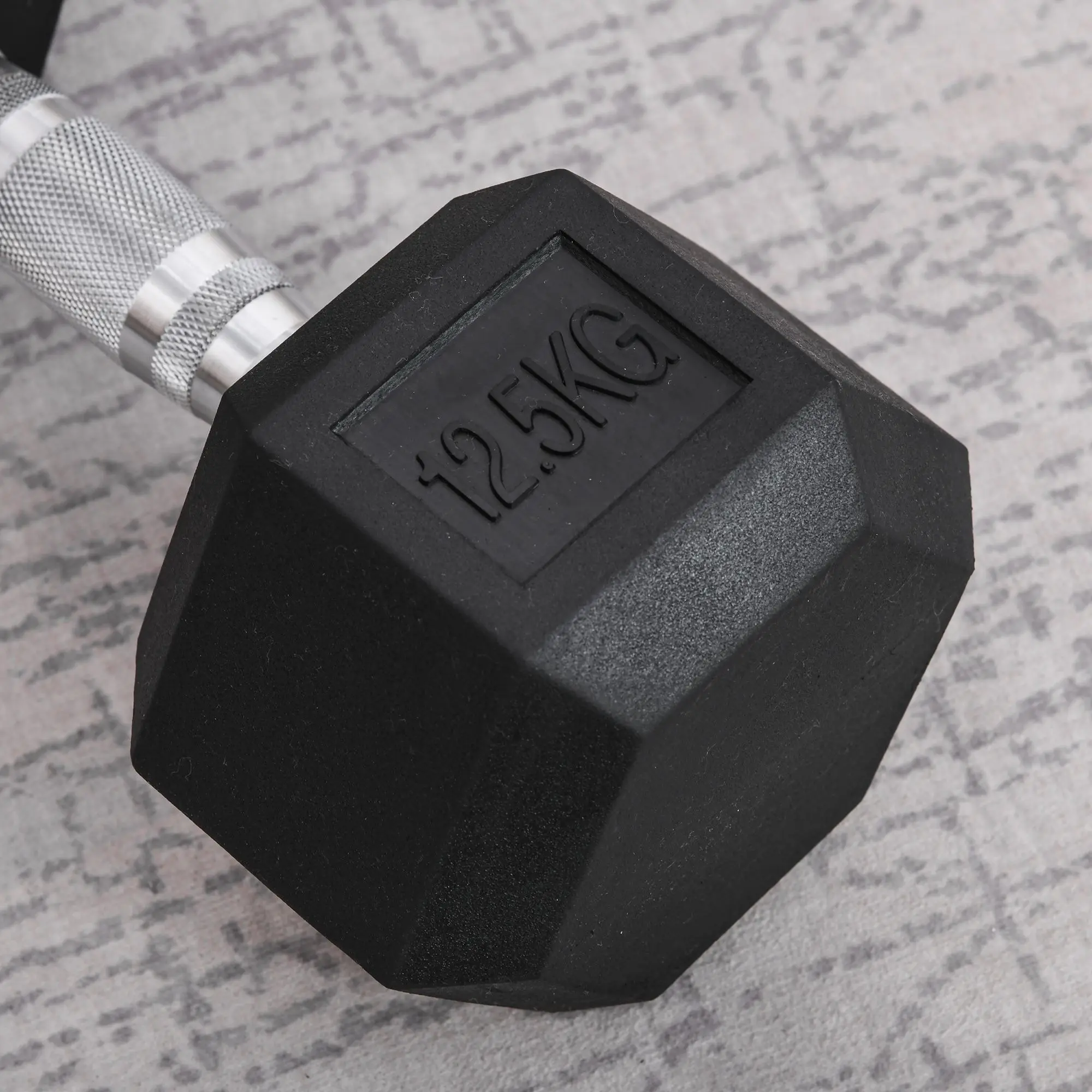 Гантель Homcom A91-020V01 12.5kg (Black) - 5