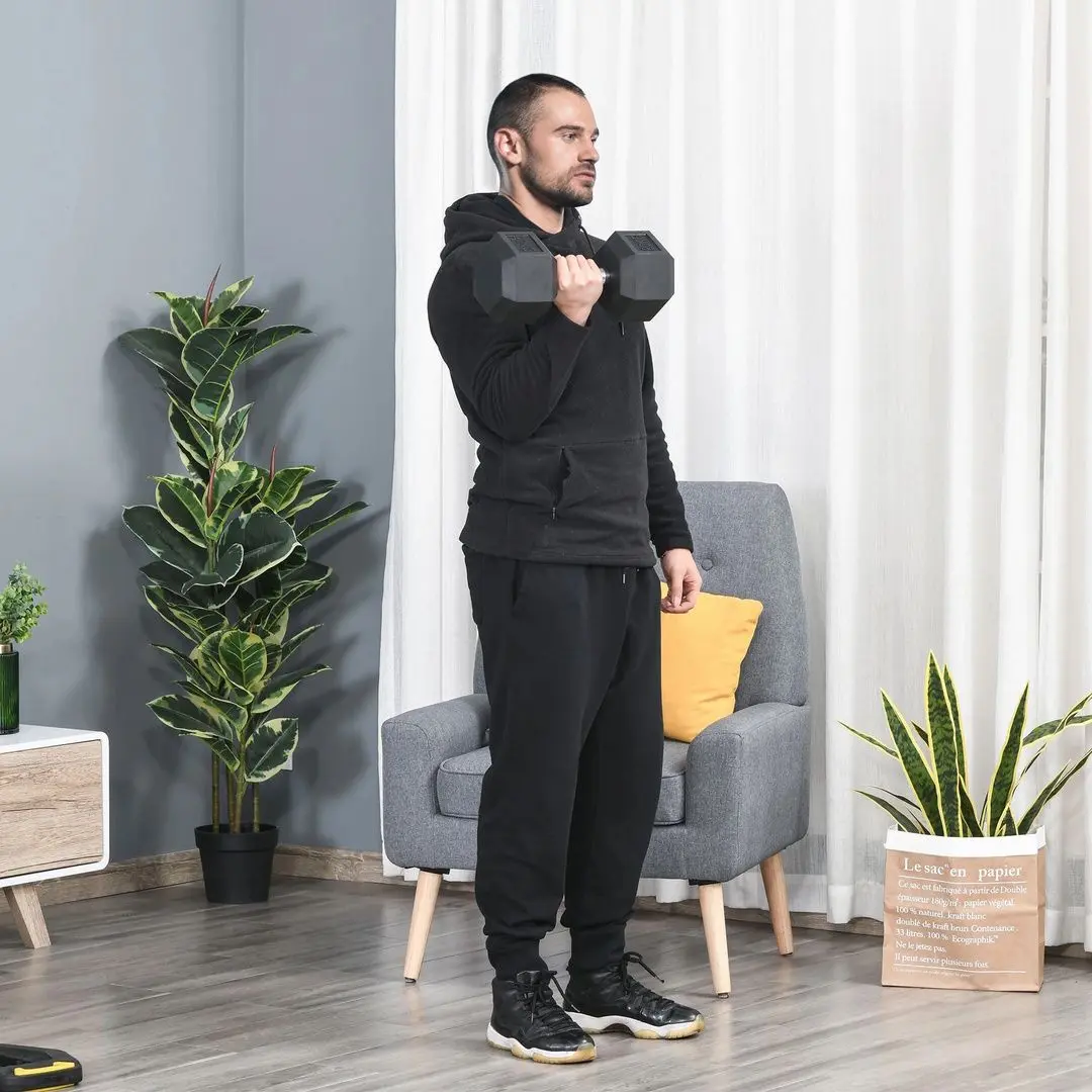 Гантель Homcom A91-023V01 20kg (Black) - 4