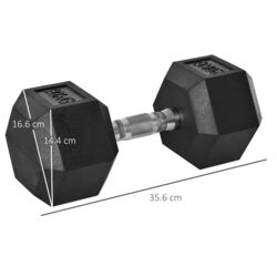 Гантель Homcom A91-023V01 20kg (Black) Thumb