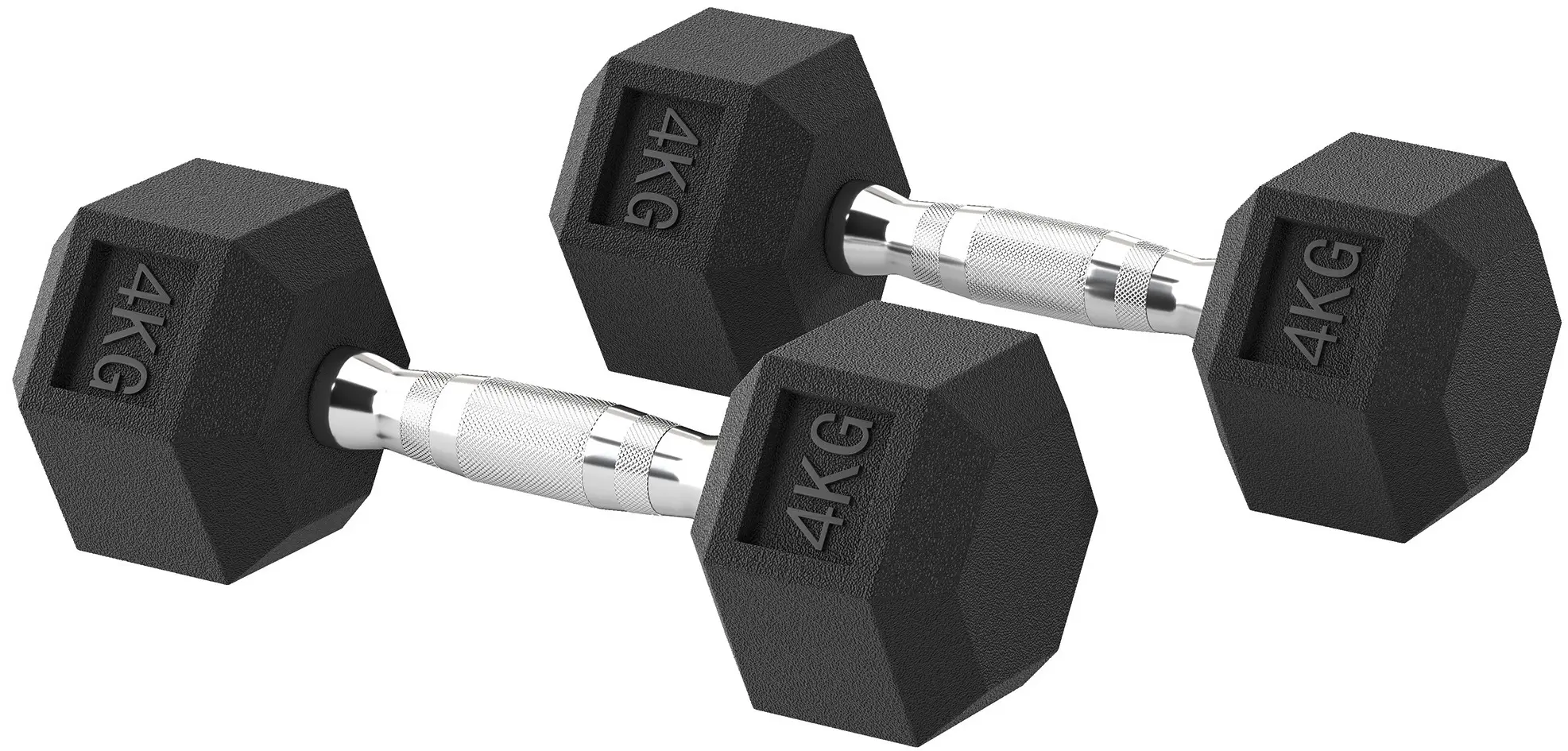 Гантели Homcom A91-015V01 2x4kg (Black) - 2
