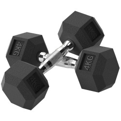 Гантели Homcom A91-015V01 2x4kg (Black)