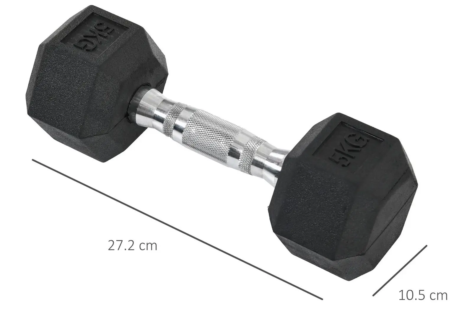 Gantere Homcom A91-016V01 2x5kg (Black)