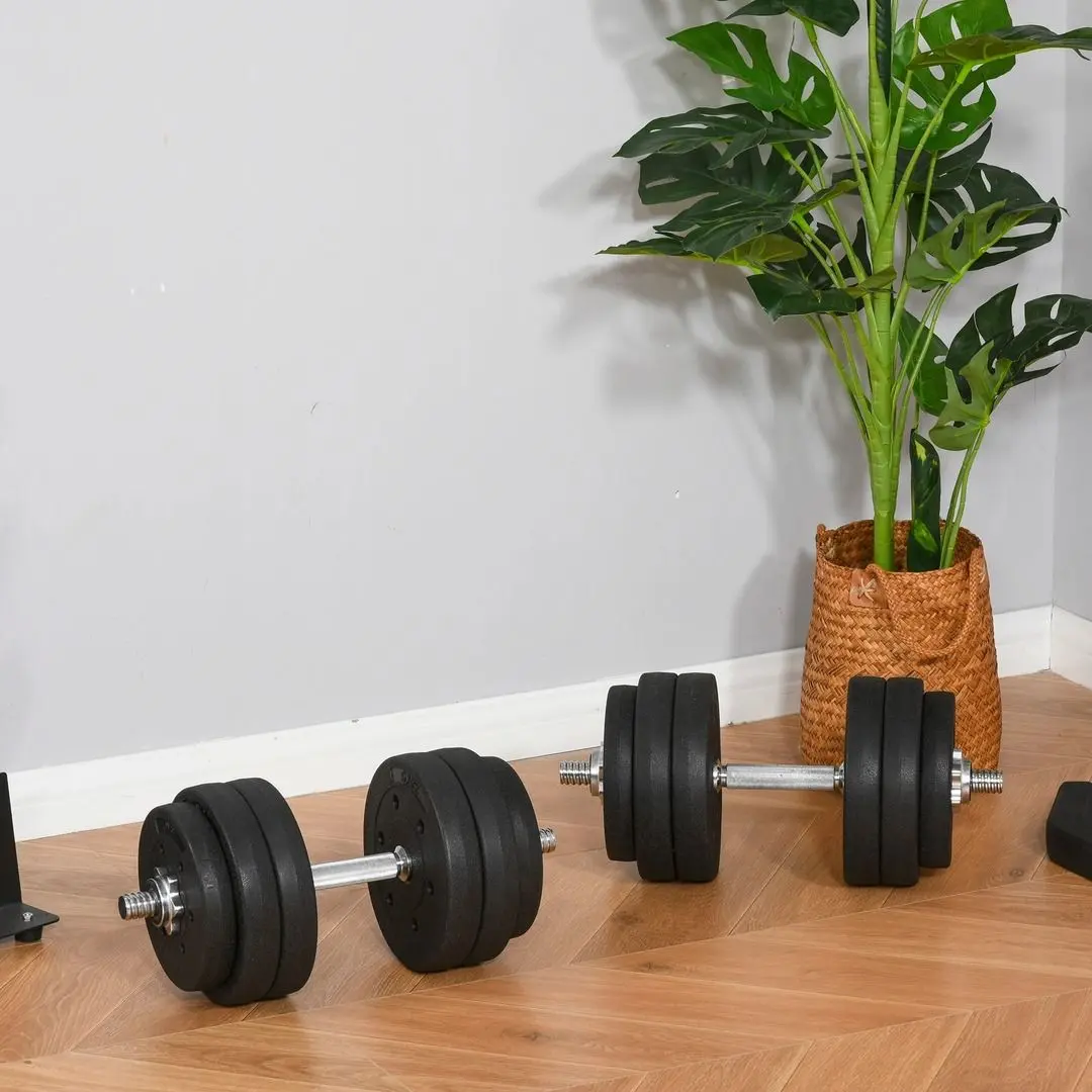 Gantere Homcom A91-139 30kg (Black)