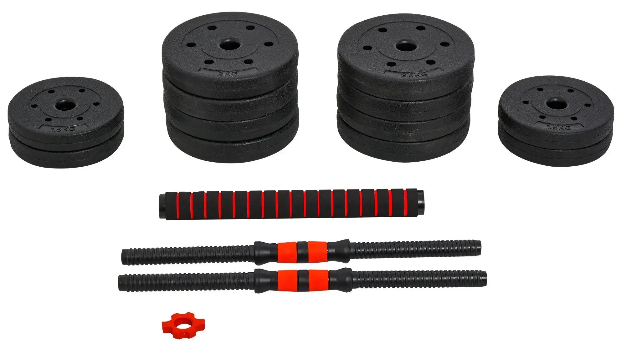 Gantere Homcom A91-143 25kg (Black)