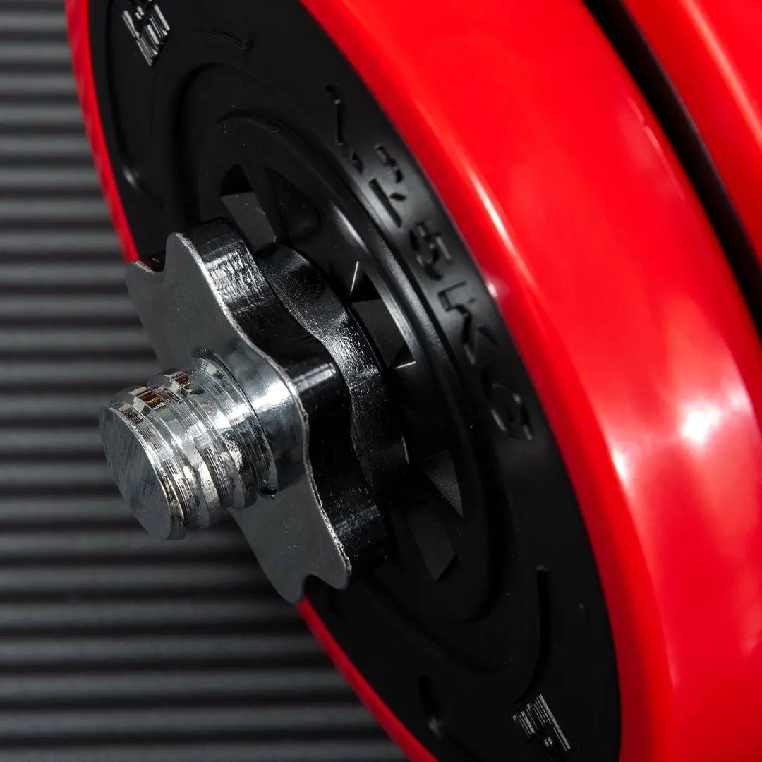 Гантели регулируемые Homcom A91-239V00RD 2x20kg (Red) - 6