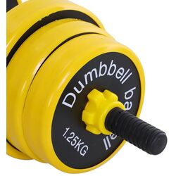 Gantere-haltera 2in1 Homcom A91-088 20kg (Yellow/Black) Thumb