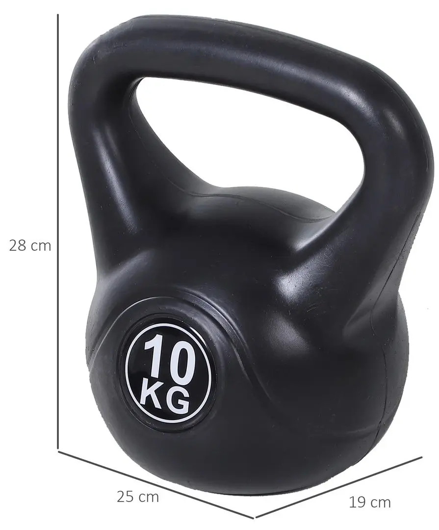 Гиря Homcom A91-076V01 10kg (Black) - 4