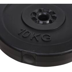 Набор гантели + штанга Homcom B1-0013 55kg (Silver/Black) Thumb