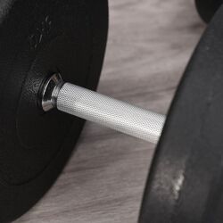 Set gantere reglabile Homcom B1-0127 50kg (Black) Thumb