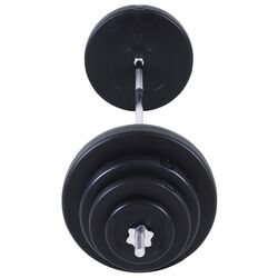 Haltera Homcom A91-074 70kg (Black) Thumb