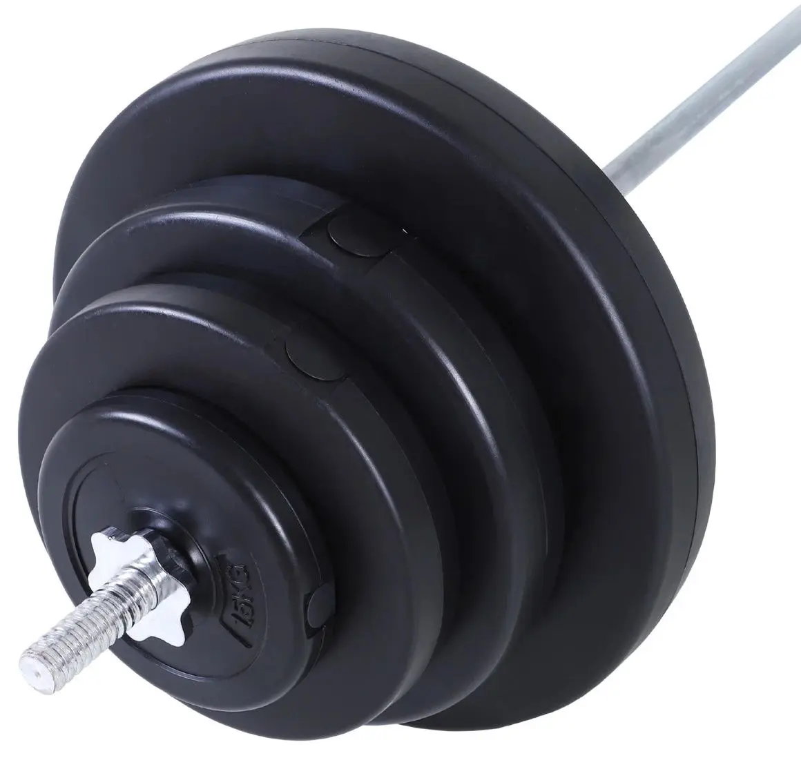 Haltera Homcom A91-074 70kg (Black) - 3