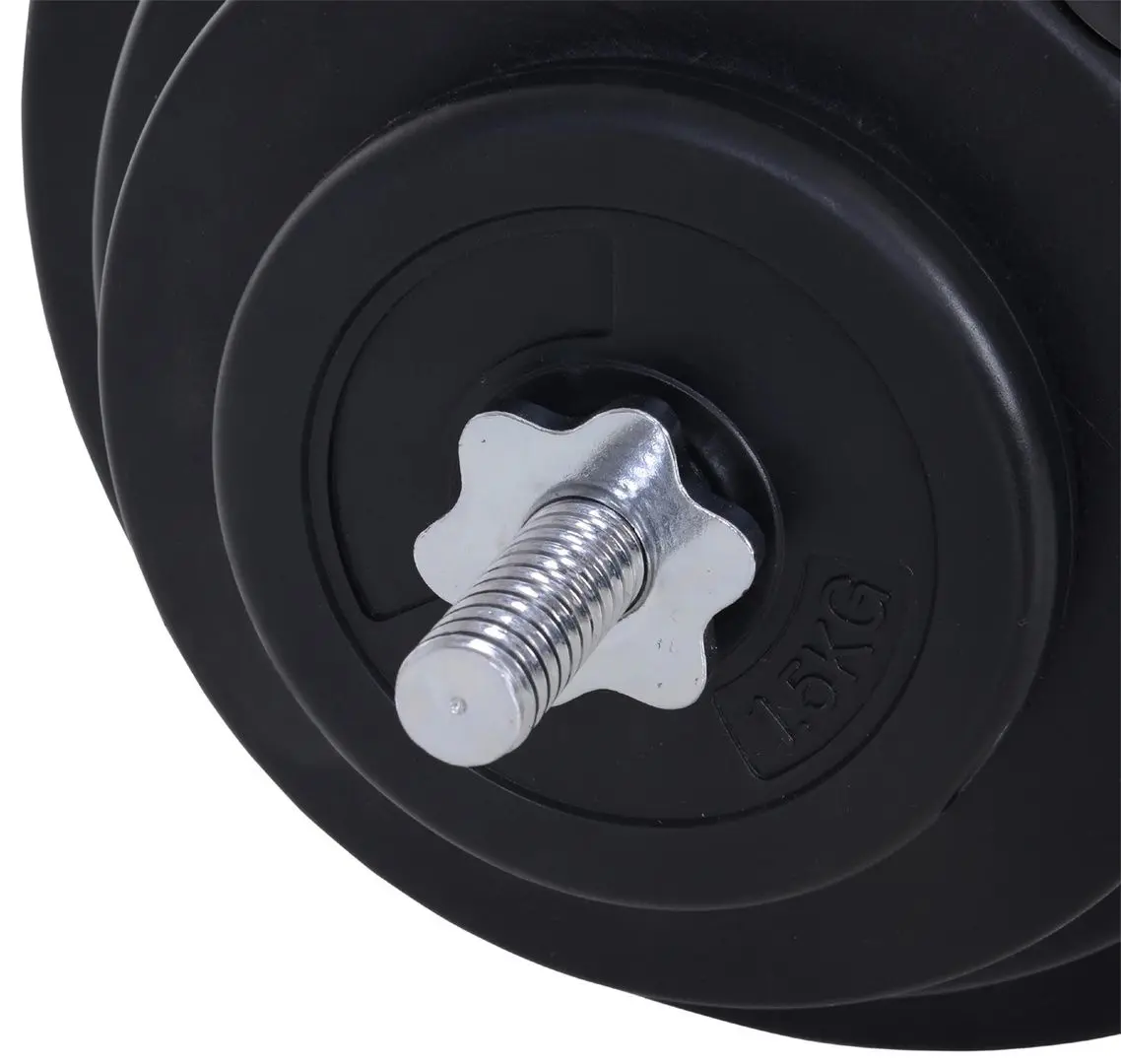 Haltera Homcom A91-074 70kg (Black) - 4