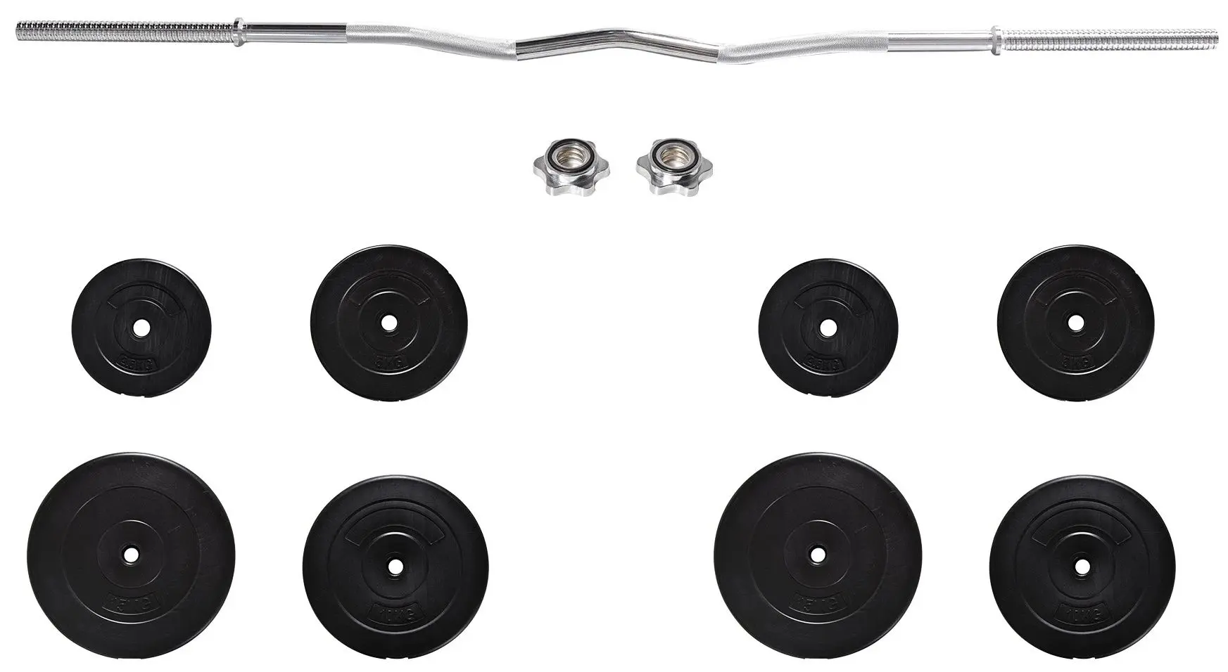 Штанга Homcom A91-138 70kg (Black) - 2