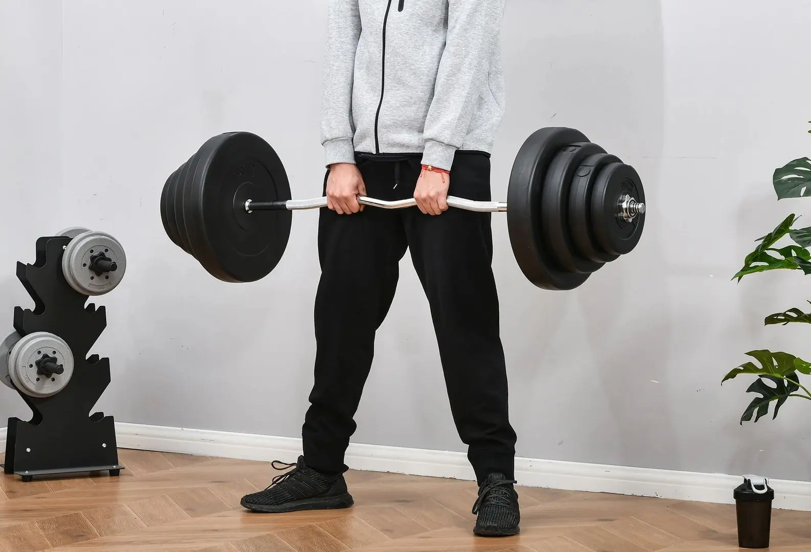 Штанга Homcom A91-138 70kg (Black) - 7