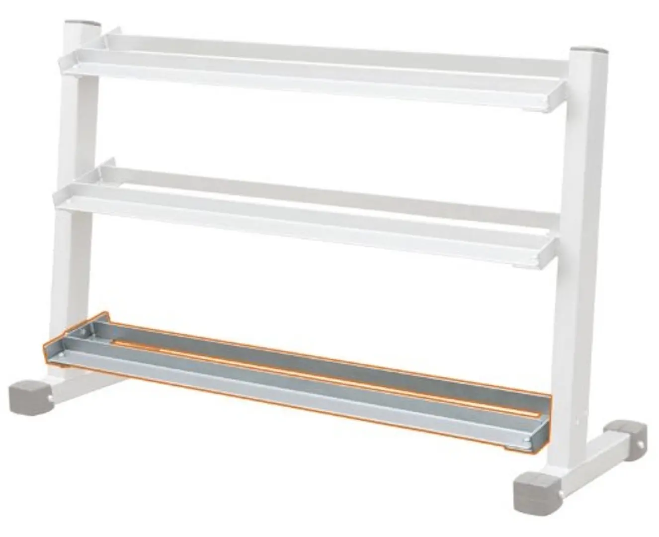 Suport gantere Impulse Fitness IFDB4 (Silver)