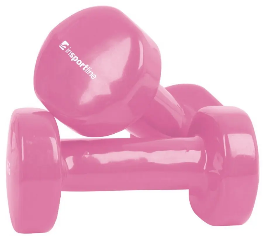 Gantere Insportline 2x0.5kg (Pink)