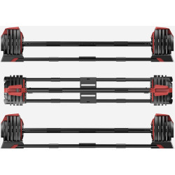 Регулируемая гантель 3в1 KingSmith FWAD243 24кг (Black/Red) Thumb