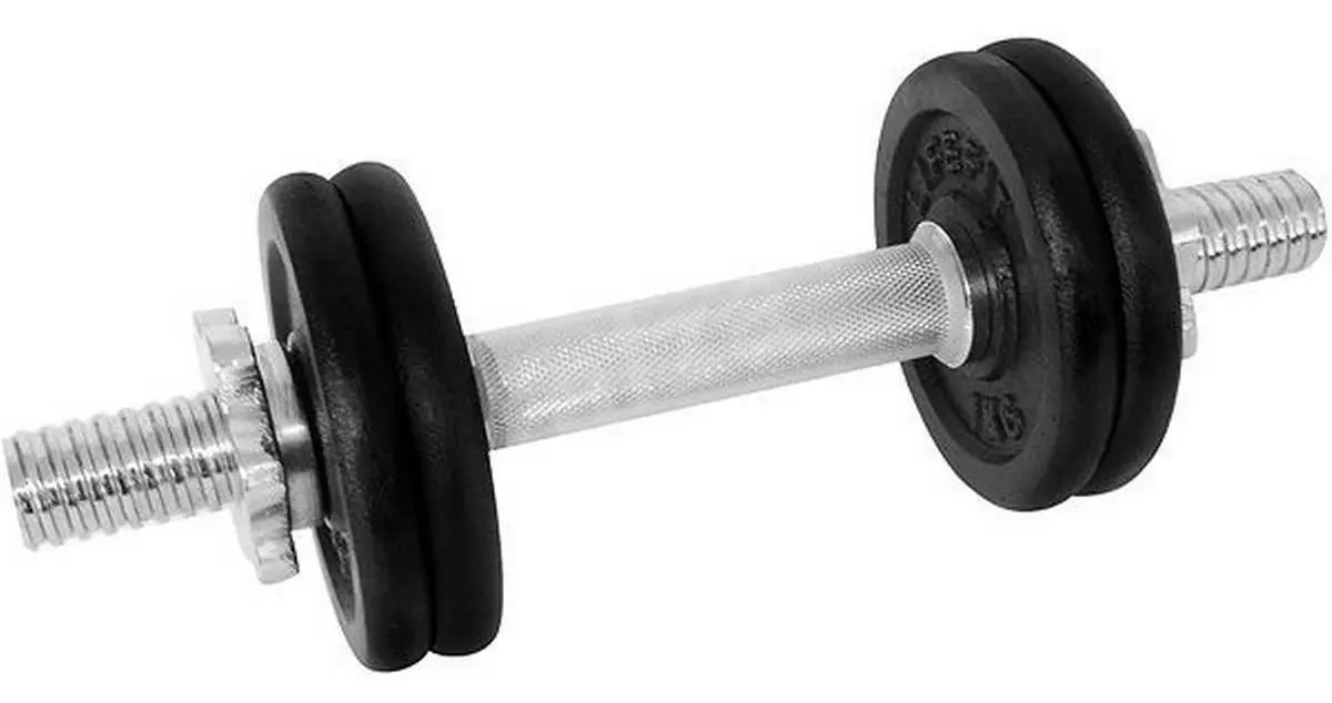 Gantera LifeFit F-CIN-06-2 6kg (Black/Silver)