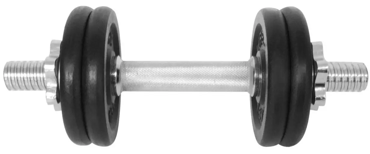 Гантель LifeFit F-CIN-08-2 8kg (Black/Silver)