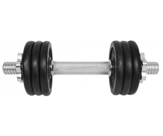 Гантель LifeFit F-CIN-08-3 8kg (Black/Silver)