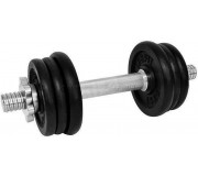 Гантель LifeFit F-CIN-09-3 9kg (Black/Silver)