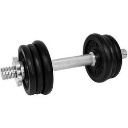 Gantera LifeFit F-CIN-09-3 9kg (Black/Silver)