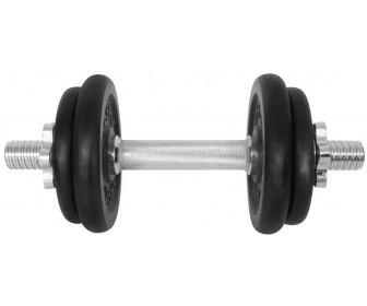 Гантель LifeFit F-CIN-10-2 10kg (Black/Silver)