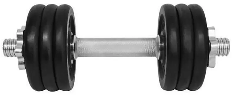 Gantera LifeFit F-CIN-11-3 11kg (Black/Silver)