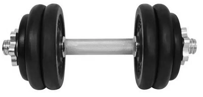 Gantera LifeFit F-CIN-14-3 14kg (Black/Silver)